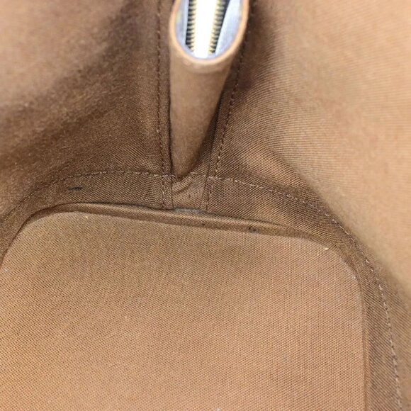 LOUIS VUITTON LV Logo Alma Hand Bag Monogram Leather Brown France - Picture 7 of 16